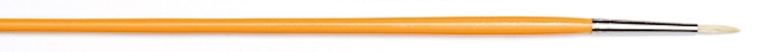 Isabey Yellow Handle Chungking Bristle Brush, Round, Size 0 THUMBNAIL