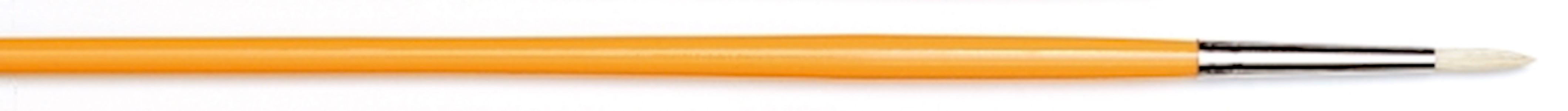 Isabey Yellow Handle Chungking Bristle Brush, Round, Size 01 MAIN