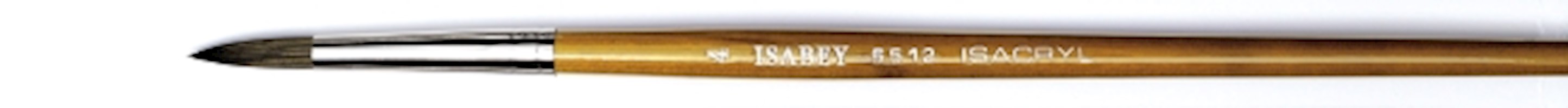 Isabey Isacryl Synthetic Brush, Round, Size 04 THUMBNAIL