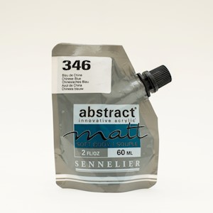 Sennelier Matt Abstract Acrylic, 60ml, Chinese Blue MAIN