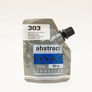 Sennelier Matt Abstract Acrylic, 60ml, Cobalt Blue Hue MAIN