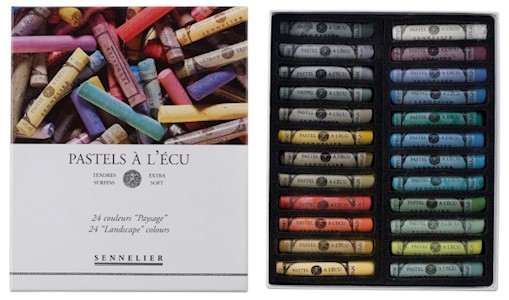 Sennelier Extra-Soft Pastel Full Stick Set, Landscape Colors MAIN