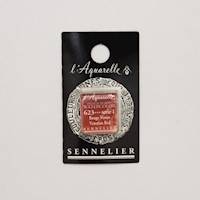 Sennelier French Artists' Watercolor, Half Pan, Venetian Red S1 THUMBNAIL