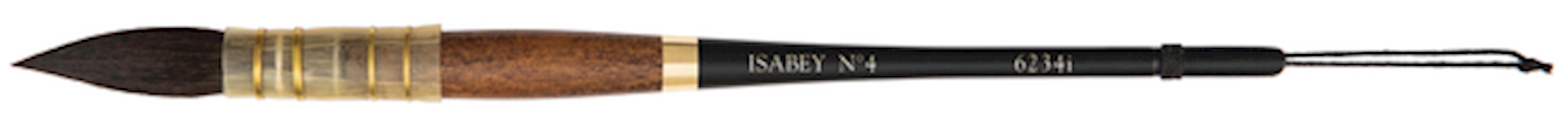 Isabey Vintage Siberian Blue Squirrel Brush, Quill Mop, 4 MAIN