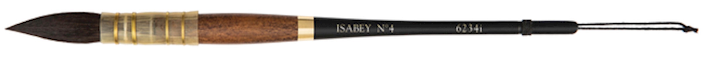 Isabey Vintage Siberian Blue Squirrel Brush, Quill Mop, 4 THUMBNAIL