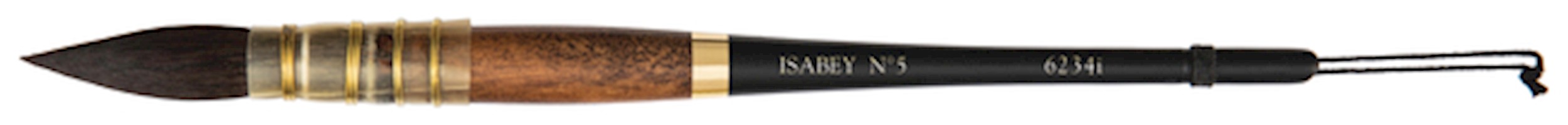 Isabey Vintage Siberian Blue Squirrel Brush, Quill Mop, 5 THUMBNAIL