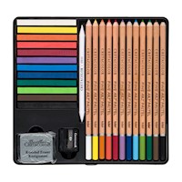 Cretacolor The Pastel Basic Box Pastel Drawing 27-Piece Set THUMBNAIL