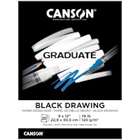 Canson Graduate Drawing Pad, Foldover, 9 x 12" THUMBNAIL