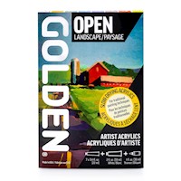 Golden Open Acrylic Landscape Set, Set of 7, 22 ml Tubes THUMBNAIL