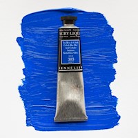 Sennelier Extra-Fine Artists' Acrylic Color, 60ml Tube, Cobalt Blue Hue S3 THUMBNAIL