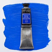 Sennelier Extra-Fine Artists' Acrylic Color, Tube, Ultramarine Blue Light S2 THUMBNAIL