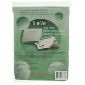 Masterson Sta-Wet Handy Palette Kit 8.5" x 7" MAIN