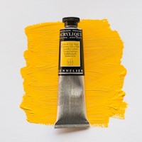 Sennelier Extra-Fine Artists' Acrylic Color, 60ml Tube, Cadmium Yellow Dark S6 THUMBNAIL