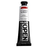 Golden OPEN Acrylic, C.P. Cadmium Red Medium THUMBNAIL