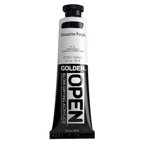 Golden OPEN Acrylic, Dioxazine Purple MAIN