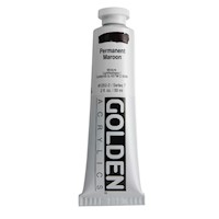 Golden Heavy Body Acrylic, 2 oz., Permanent Maroon THUMBNAIL