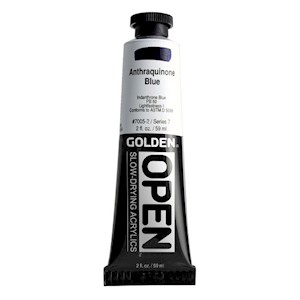 Golden OPEN Acrylic, Anthraquinone Blue MAIN