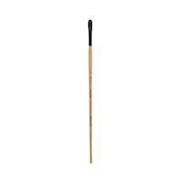 Princeton Brush Catalyst Polytip Long Handle Bristle Brush, Filbert Short Hair THUMBNAIL