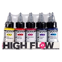 Golden High Flow Acrylic Set 10-Color 1 oz. Transparent Set THUMBNAIL