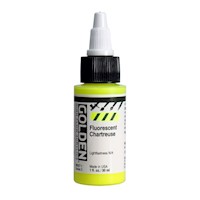 Golden High Flow Acrylic, Fluorescent Chartreuse THUMBNAIL