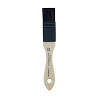 Princeton Brush Catalyst Polytip Short Handle Bristle Brush, Mottler THUMBNAIL