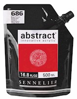 Sennelier Abstract Acrylics, Satin, 500ml, Primary Red THUMBNAIL