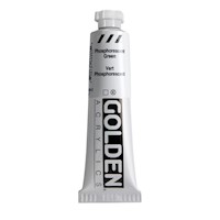 Golden Heavy Body Acrylic, 2 oz., Phosphorescent Green THUMBNAIL