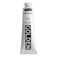 Golden Heavy Body Acrylic, 2 oz., Neutral Grey N4 MAIN