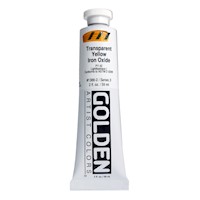 Golden Heavy Body Acrylic, 2 oz., Transparent Yellow Iron Oxide THUMBNAIL