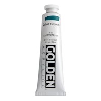 Golden Heavy Body Acrylic, 2 oz., Cobalt Turquois THUMBNAIL