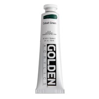 Golden Heavy Body Acrylic, 2 oz., Cobalt Green THUMBNAIL