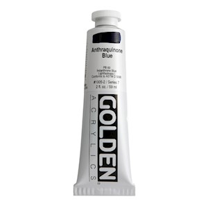 Golden Heavy Body Acrylic, Anthraquinone Blue MAIN