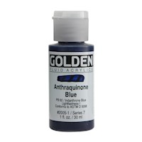 Golden Fluid Acrylic, Anthraquinone Blue THUMBNAIL