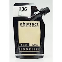 Sennelier Abstract Acrylic, 120ml, Satin, Titanium Buff THUMBNAIL