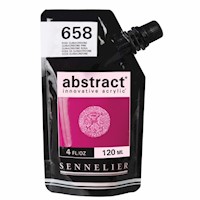 Sennelier Abstract Acrylic, 120ml, Satin, Quinacridone Pink THUMBNAIL