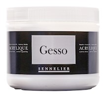 Sennelier Artists' Acrylic Gesso, 500ml, White THUMBNAIL