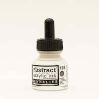 Sennelier Abstract Acrylic Ink, 30ml Bottle, Titanium White THUMBNAIL