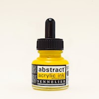 Sennelier Abstract Acrylic Ink, 30ml Bottle, Primary Yellow THUMBNAIL