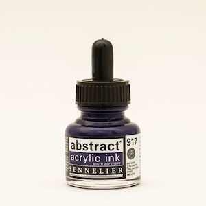 Sennelier Abstract Acrylic Ink, 30ml Bottle, Purple MAIN