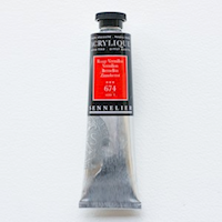 Sennelier Extra-Fine Artists' Acrylic Color, Tube, Vermilion S4 THUMBNAIL