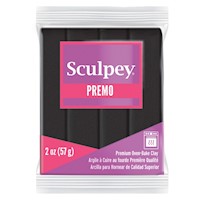 Premo! Sculpey Modeling Clay, 2 oz., Black THUMBNAIL