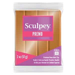 Premo! Sculpey Modeling Clay, 2 oz., Gold MAIN