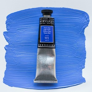 Sennelier Extra-Fine Artists' Acrylic Color, Tube, Light Violet S2 MAIN