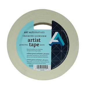 Art Alternatives Artist Tape, White MAIN