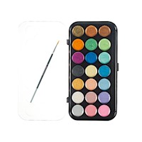 Art Alternatives Watercolor Pan Set, 21-Piece Pearlescent Watercolor Pan Set THUMBNAIL