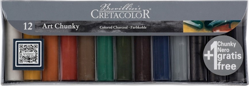 Cretacolor Art Chunky Set, 12 Colors MAIN