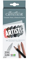 Cretacolor Artists Studio Line Drawing 101 Set, Artist Studio 11 Sketching Pencils and Stump THUMBNAIL