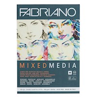 Fabriano Mixed Media Pad, 60 Sheets, 160 gsm, 8.25" x 11.75" THUMBNAIL