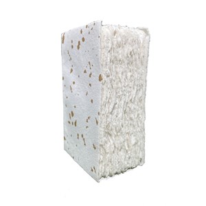 Lama Li Liasse Soft-Cover Handmade Book, Speckled Gold, 4.7" x 7.1", 180 Pgs./Bk. MAIN