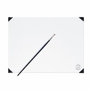 New Wave POSH Glass Table Top Palette, Clear MAIN